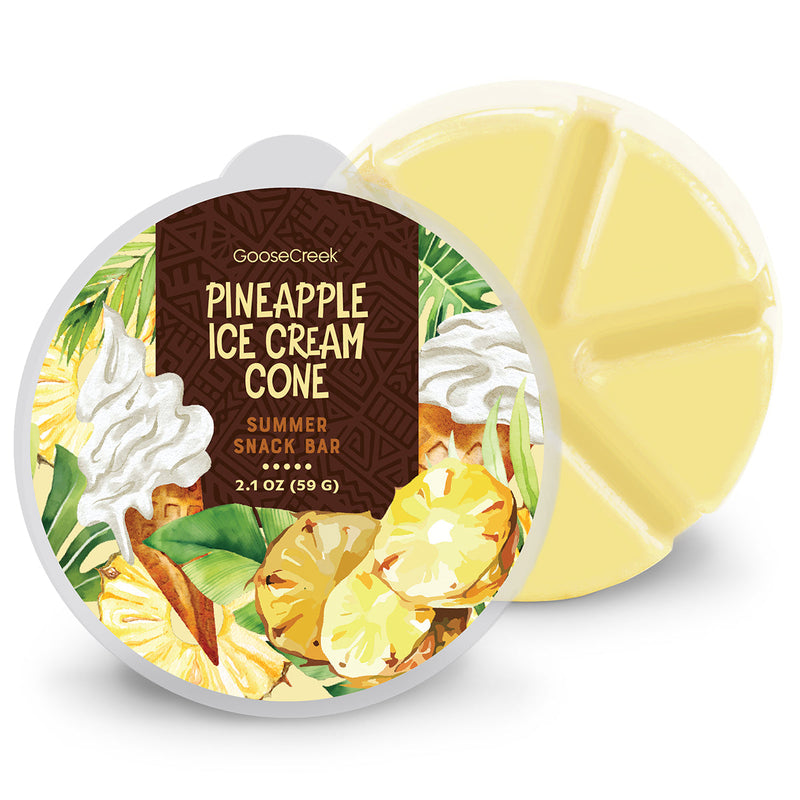 Pineapple Ice Cream Cone Wax Melt (S14WS)